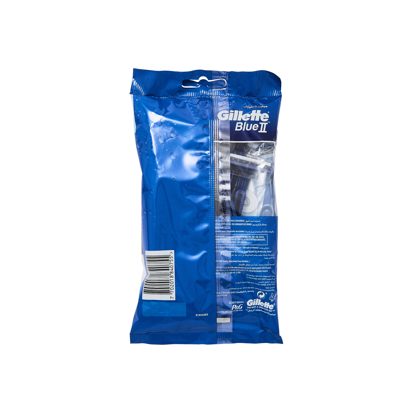 Gillette Blue II Razors 10's