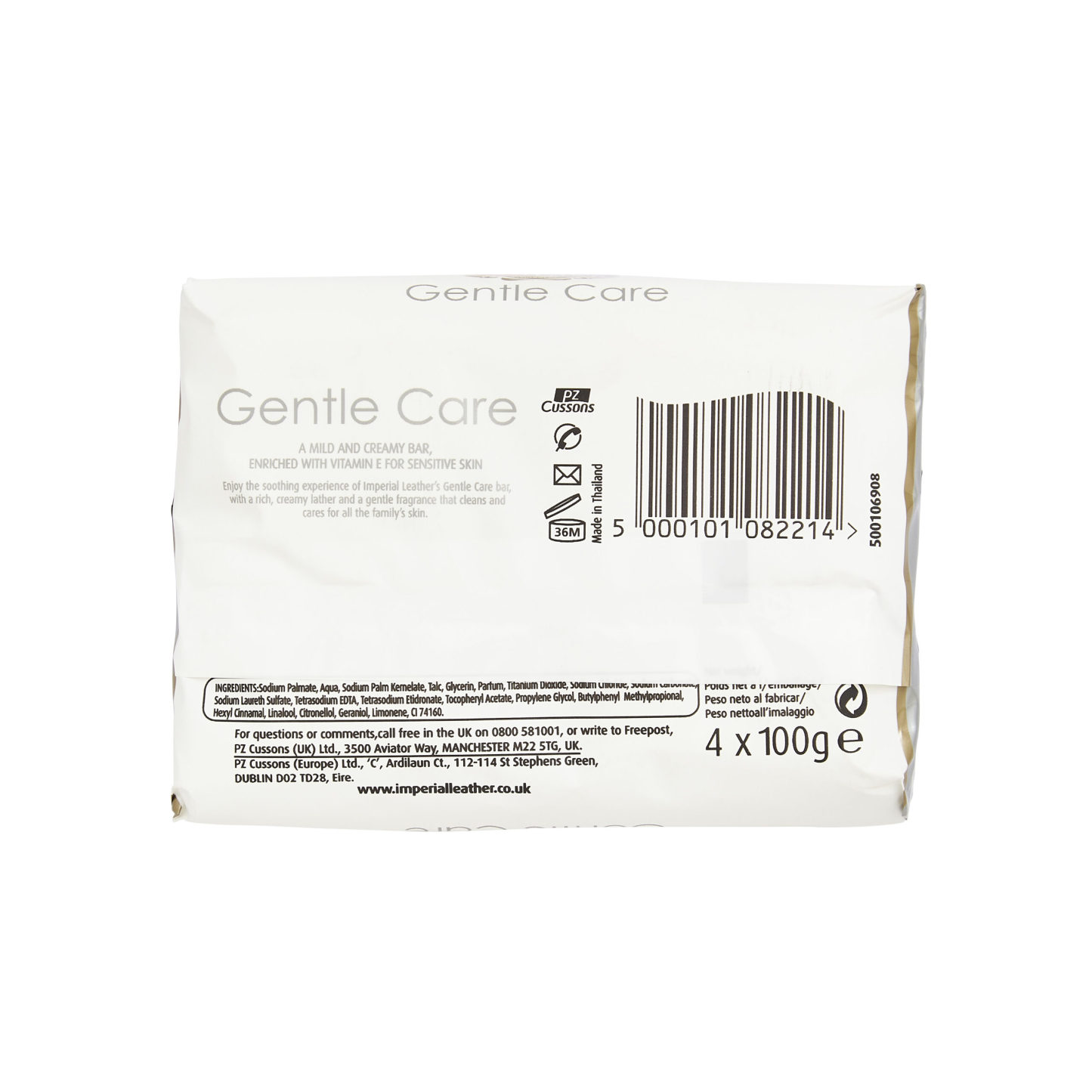 Imperial Leather Gentle Care Soap Pack of 4
