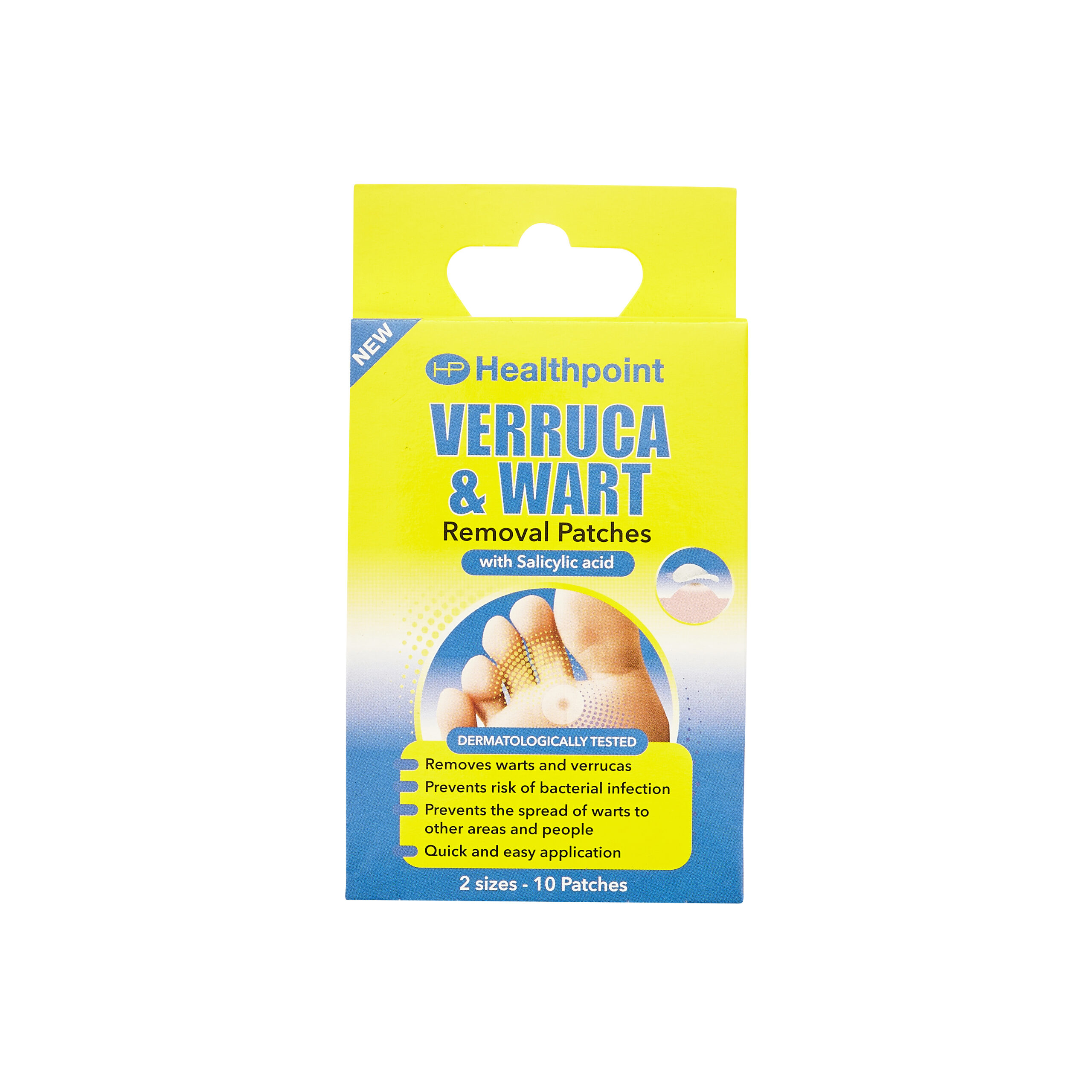 Health Point Verruca and Wart Patch 10's