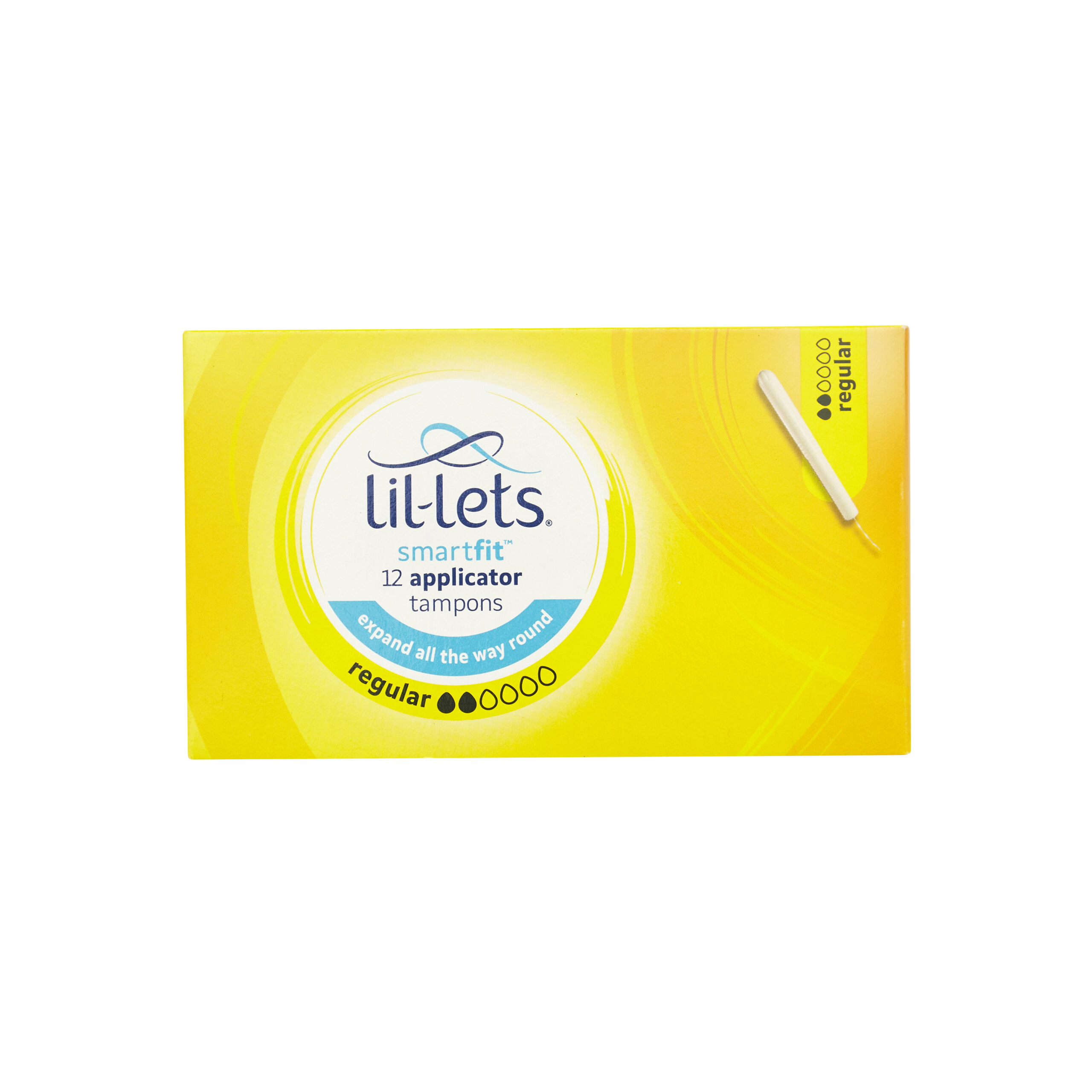 Lil-lets Smartfit Applicator Regular Tampons 12's