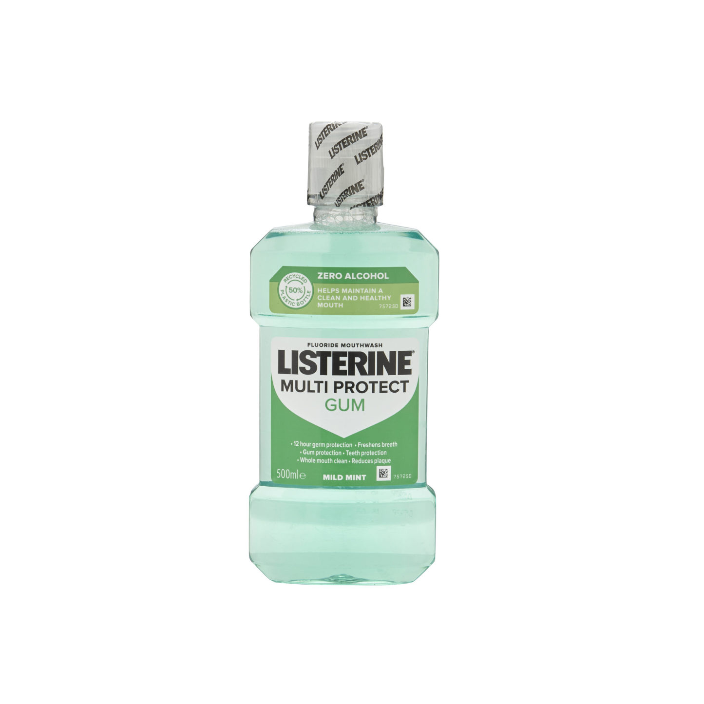 Listerine Multi Protect Gum Alcohol Free Mouthwash 500ml