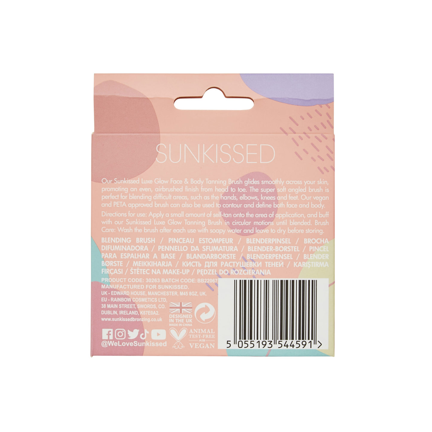Sunkissed Face & Body Tanning Brush