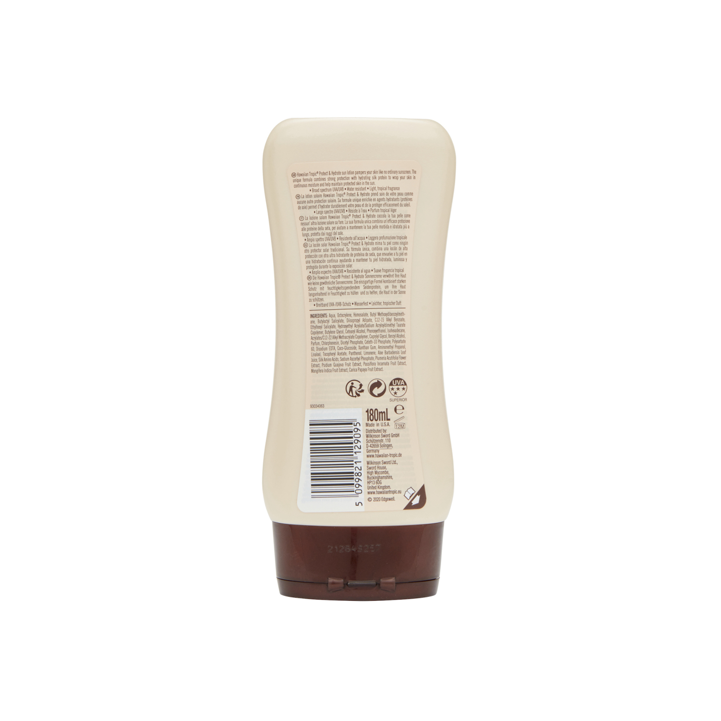 Hawaiian Tropic Protect & Hydrate SPF15 180ml