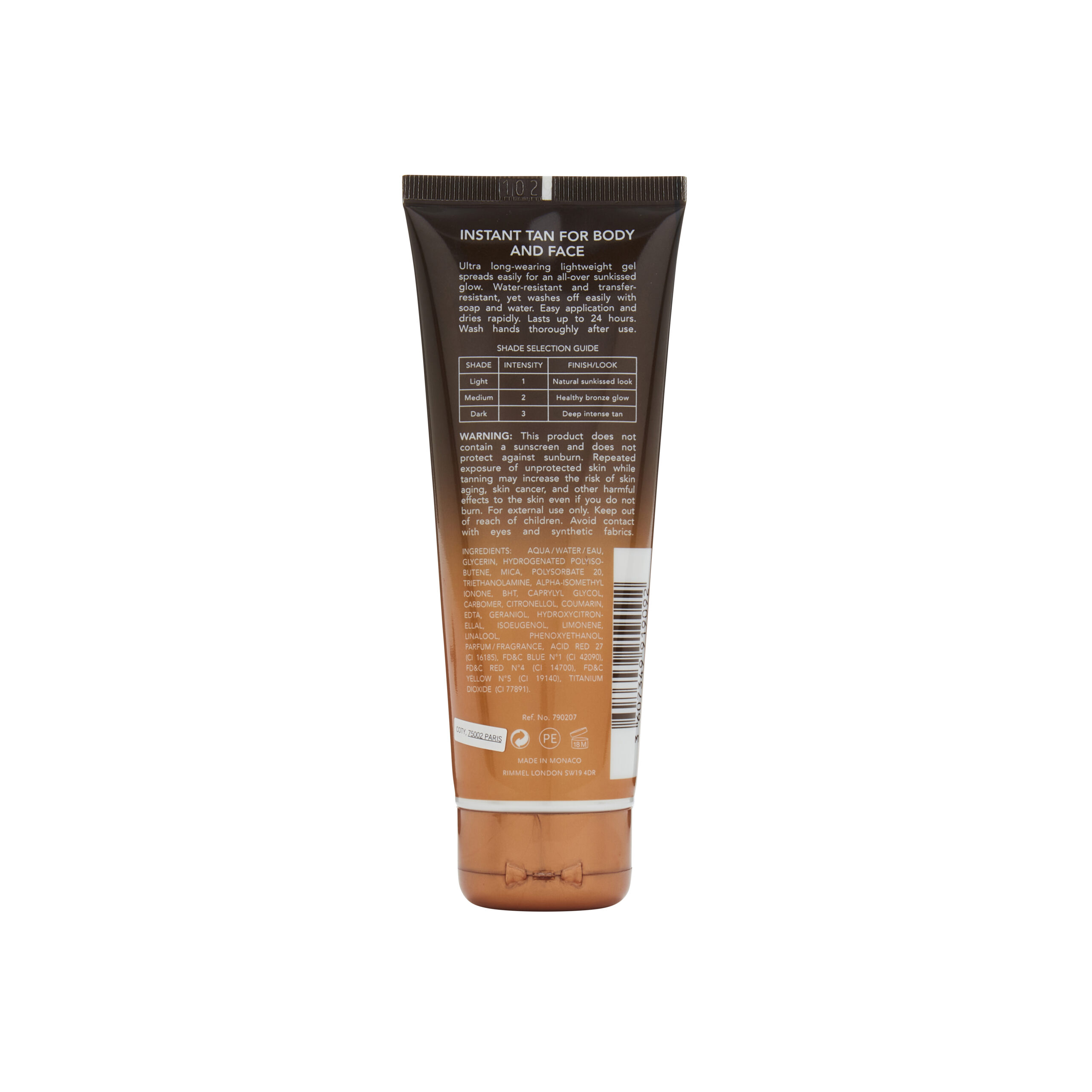 Rimmel Sunshimmer Instant Tan Medium Shimmer 125ml