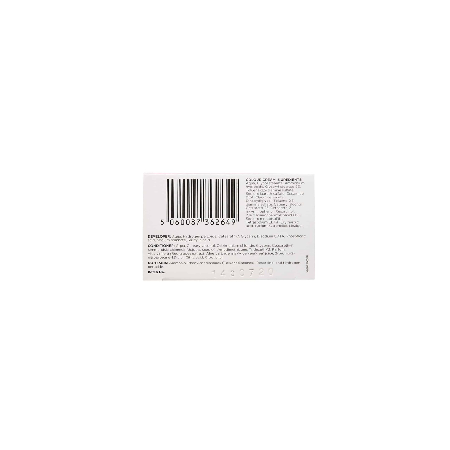 Derma V10 Salon Fashion Hair Colour 4 Natural Dark Brown