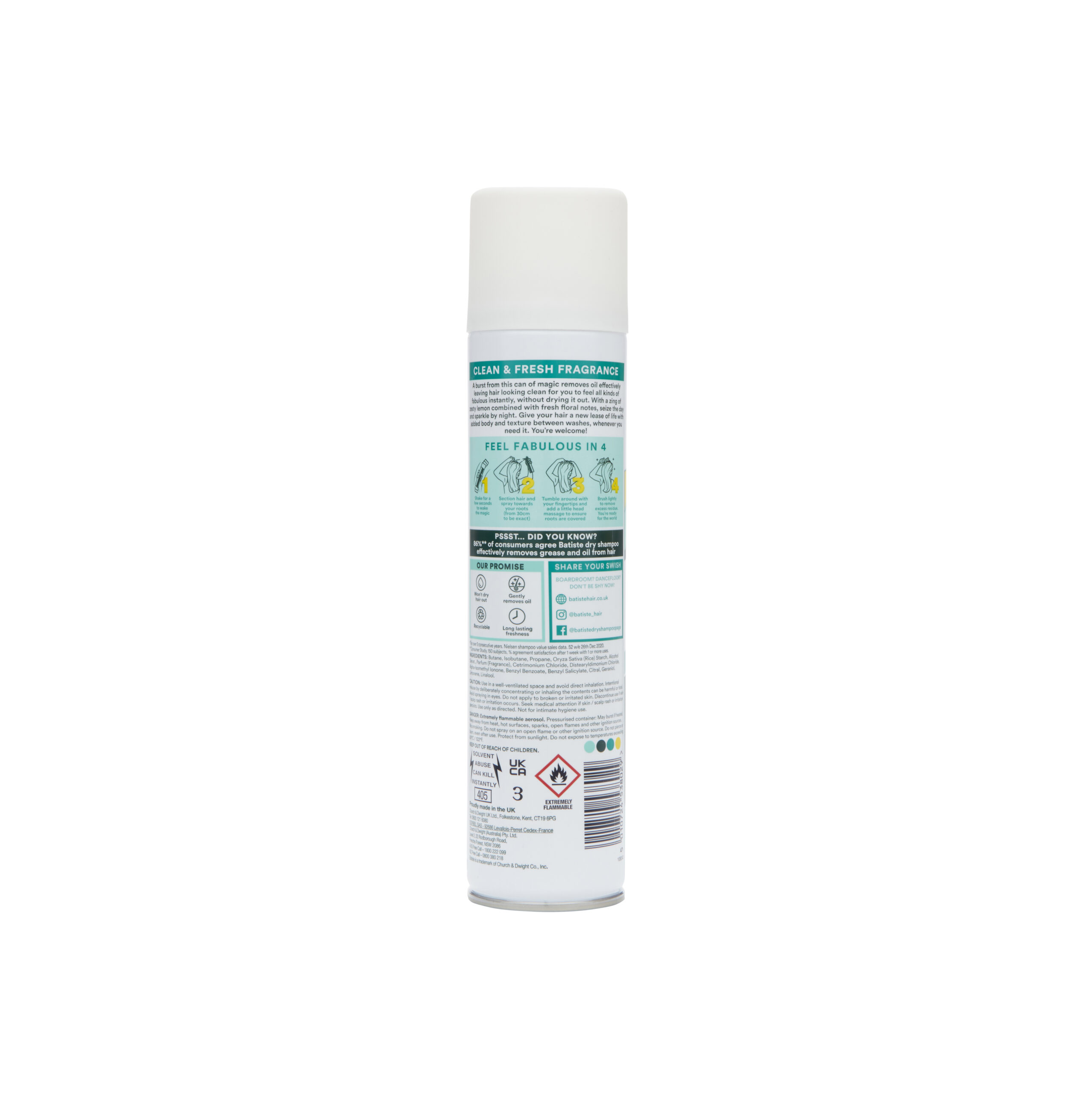 Batiste Original Dry Shampoo 280ml