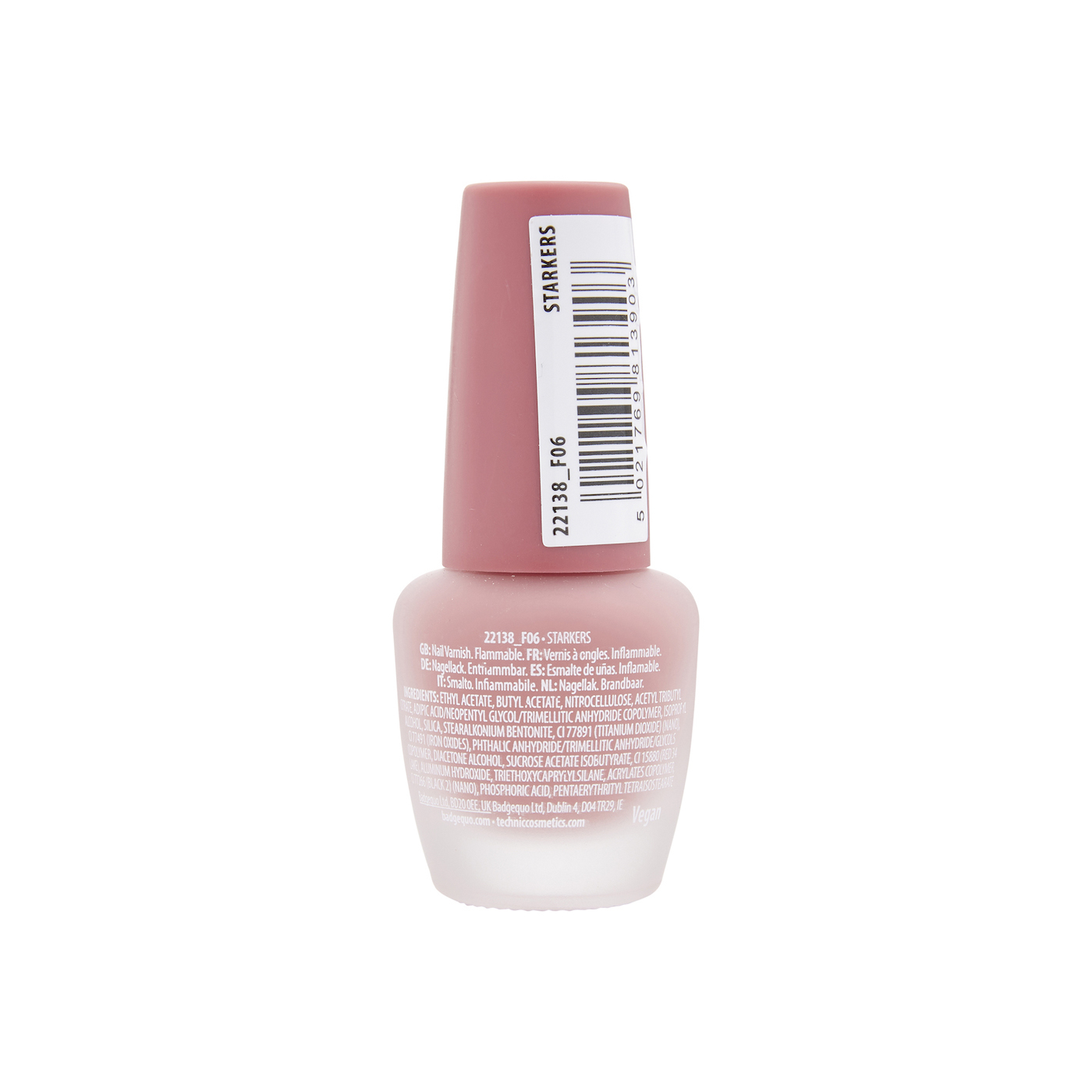 Technic Matt Nail Varnish Starkers