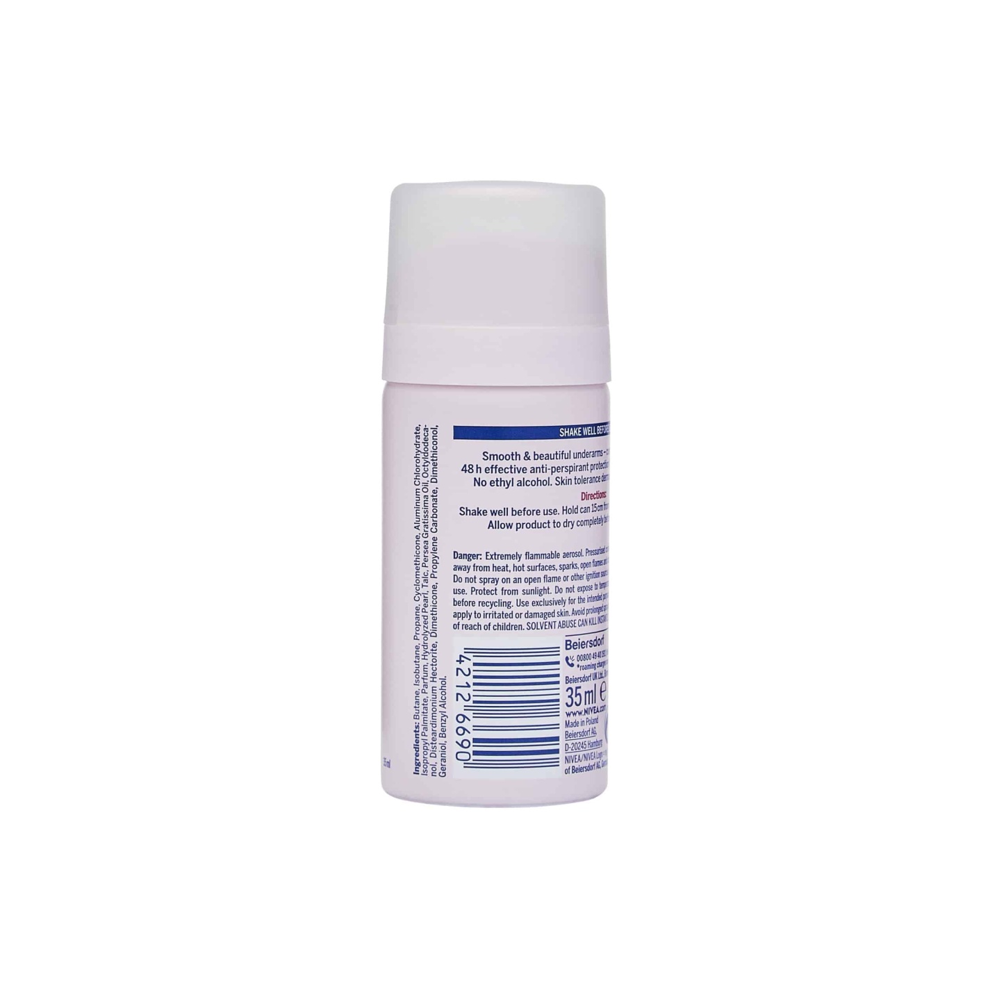 NIVEA Pearl & Beauty Anti-Perspirant Deodorant Mini 35ml