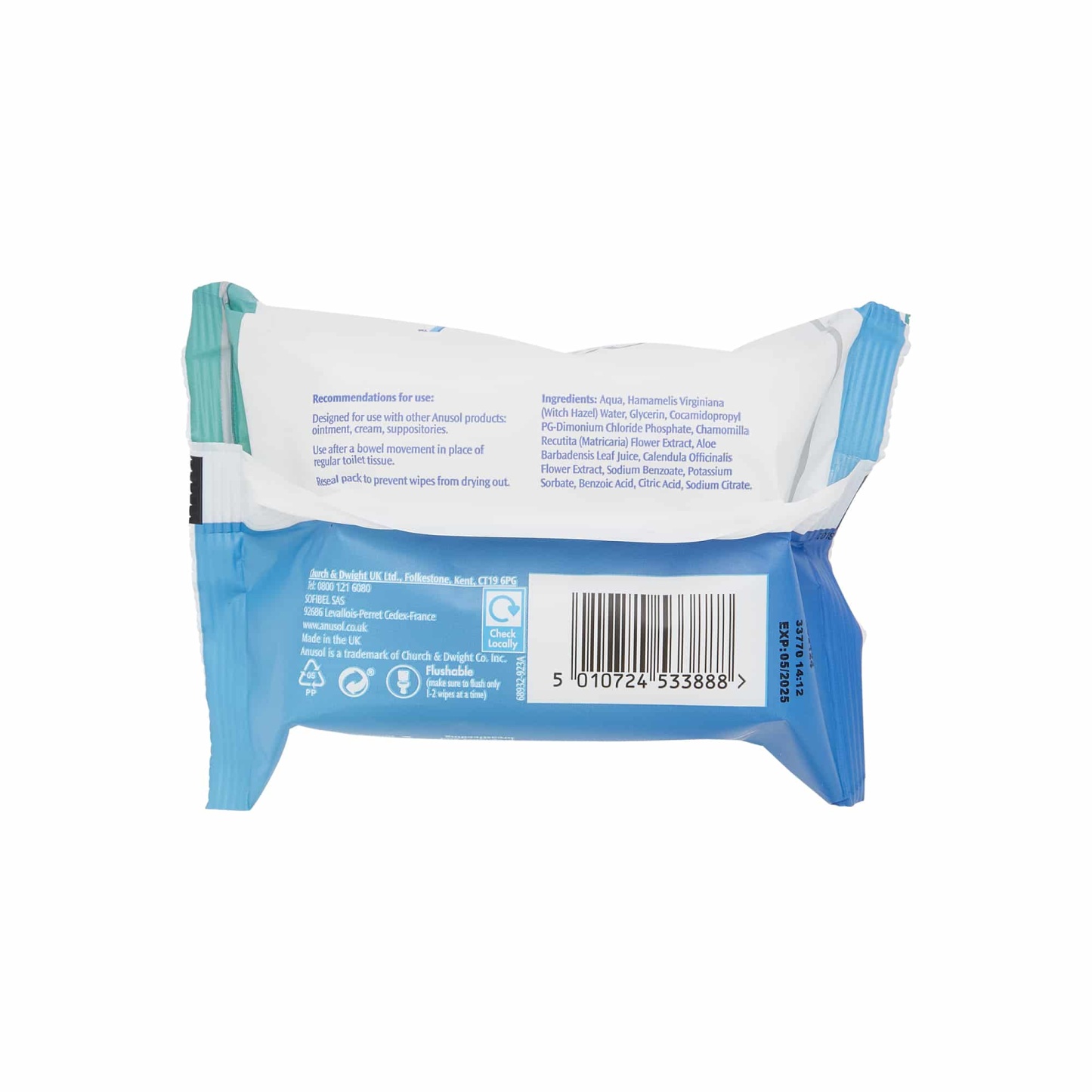 Anusol Wipes 30's
