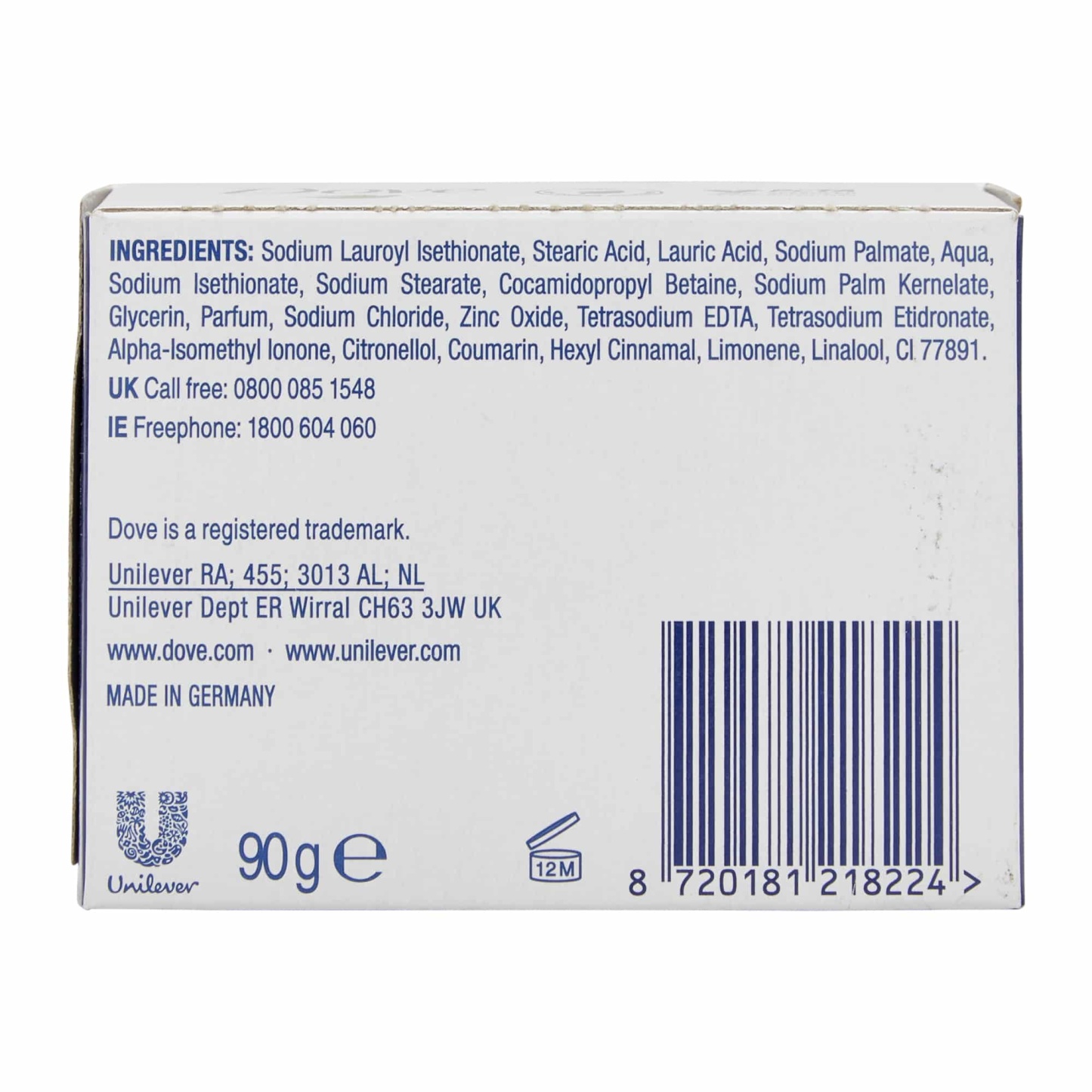 Dove Soap Singles Original 90g