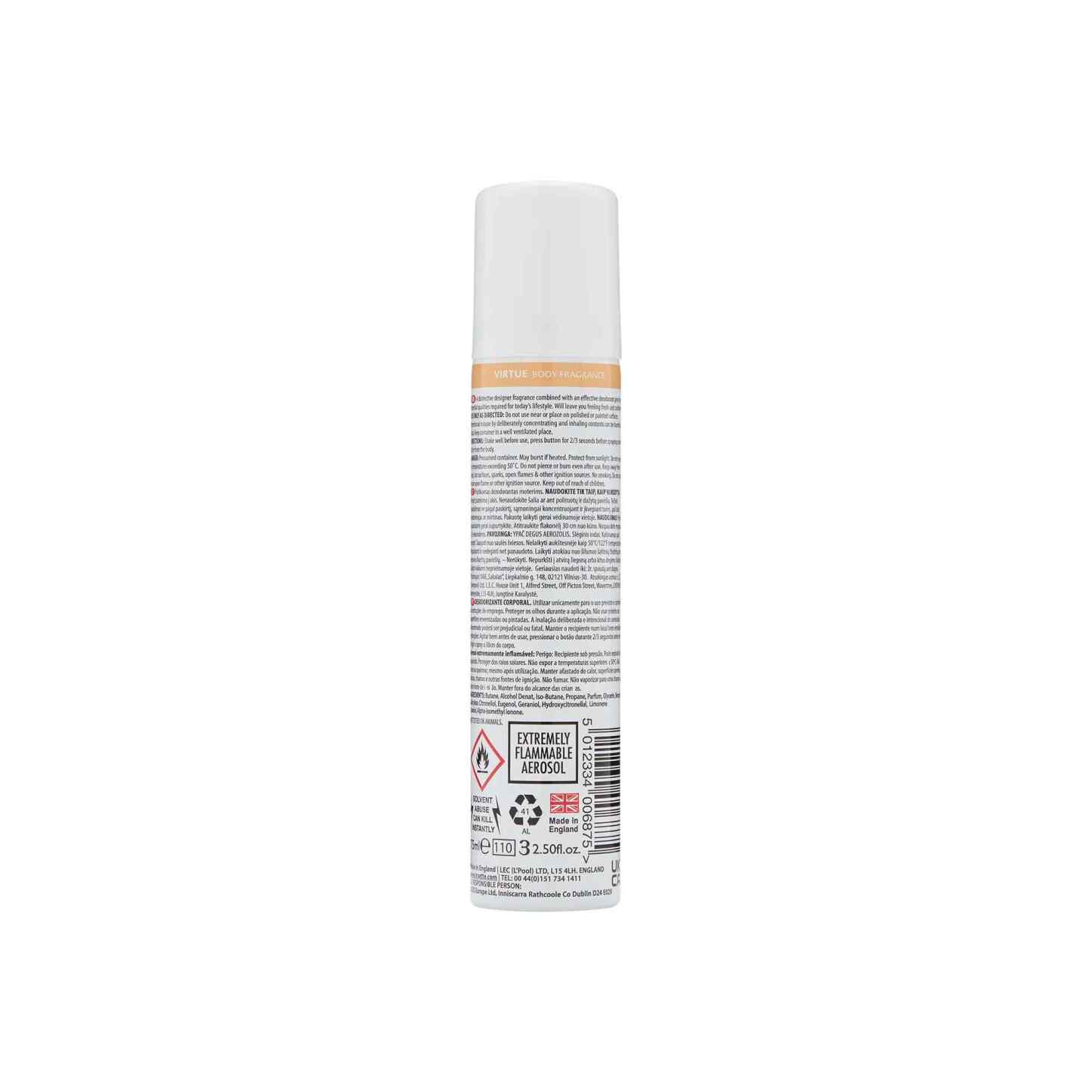 Insette Virtue Body Fragrance 75ml
