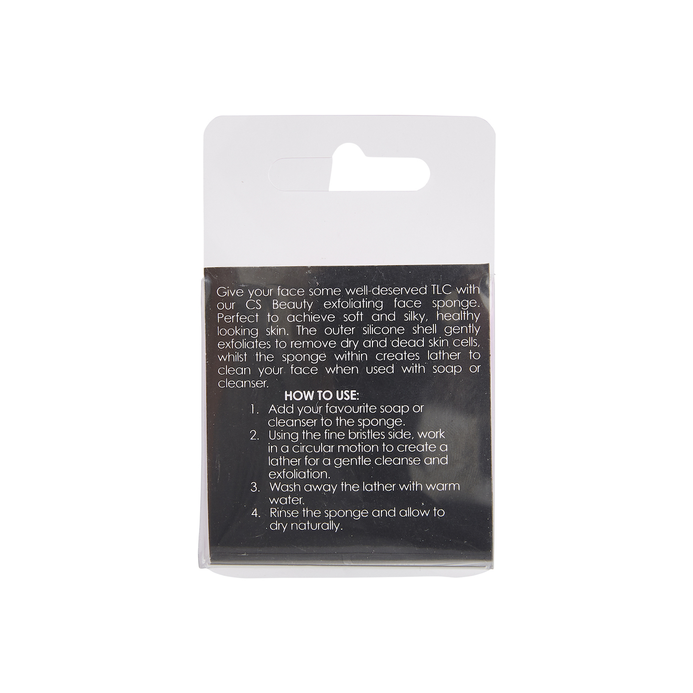 CS Beauty Exfoliating Face Sponge