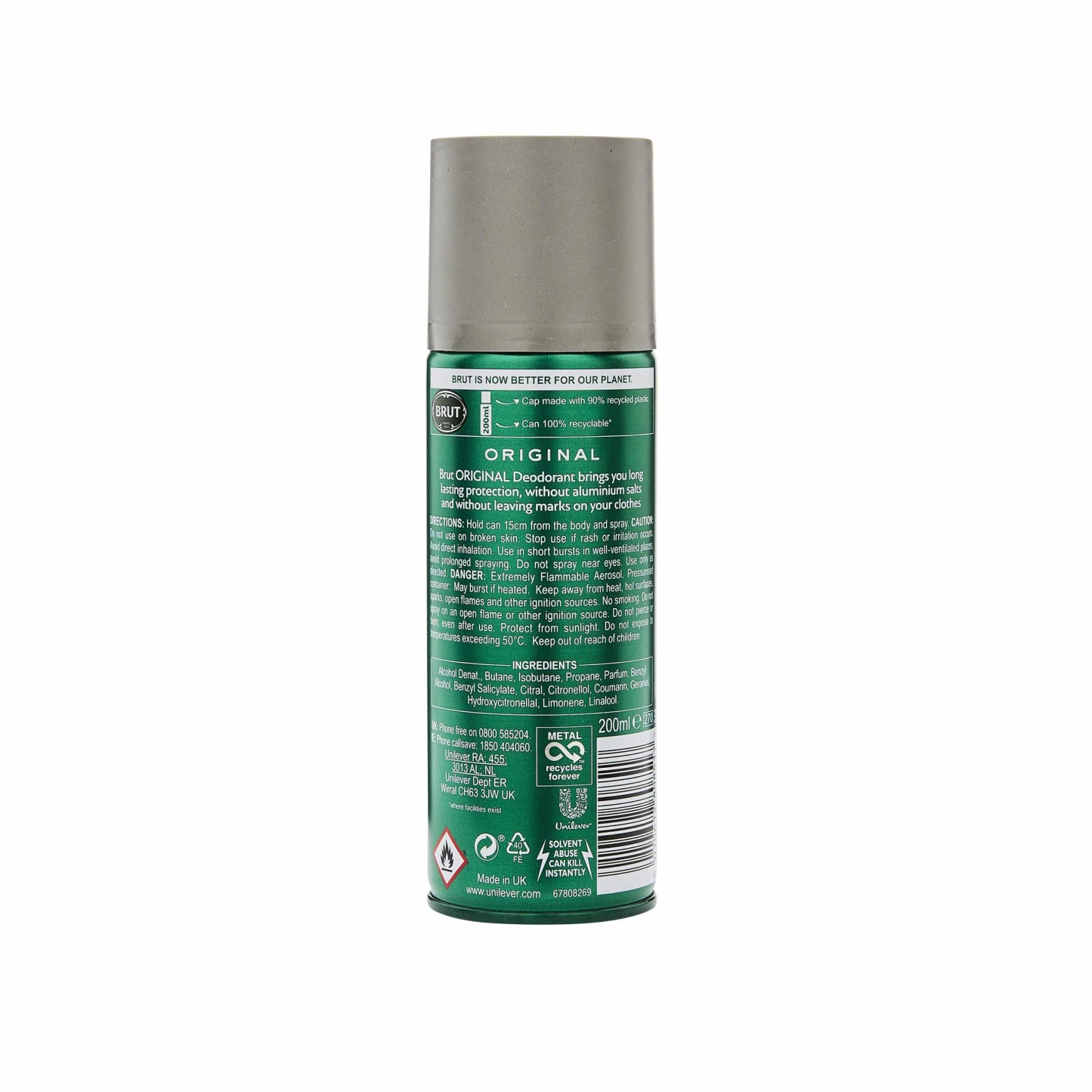Brut Deodorant Original 200ml