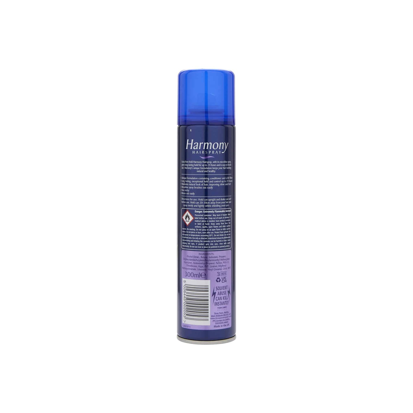 Harmony Hair Spray Extra Firm Hold 300ml