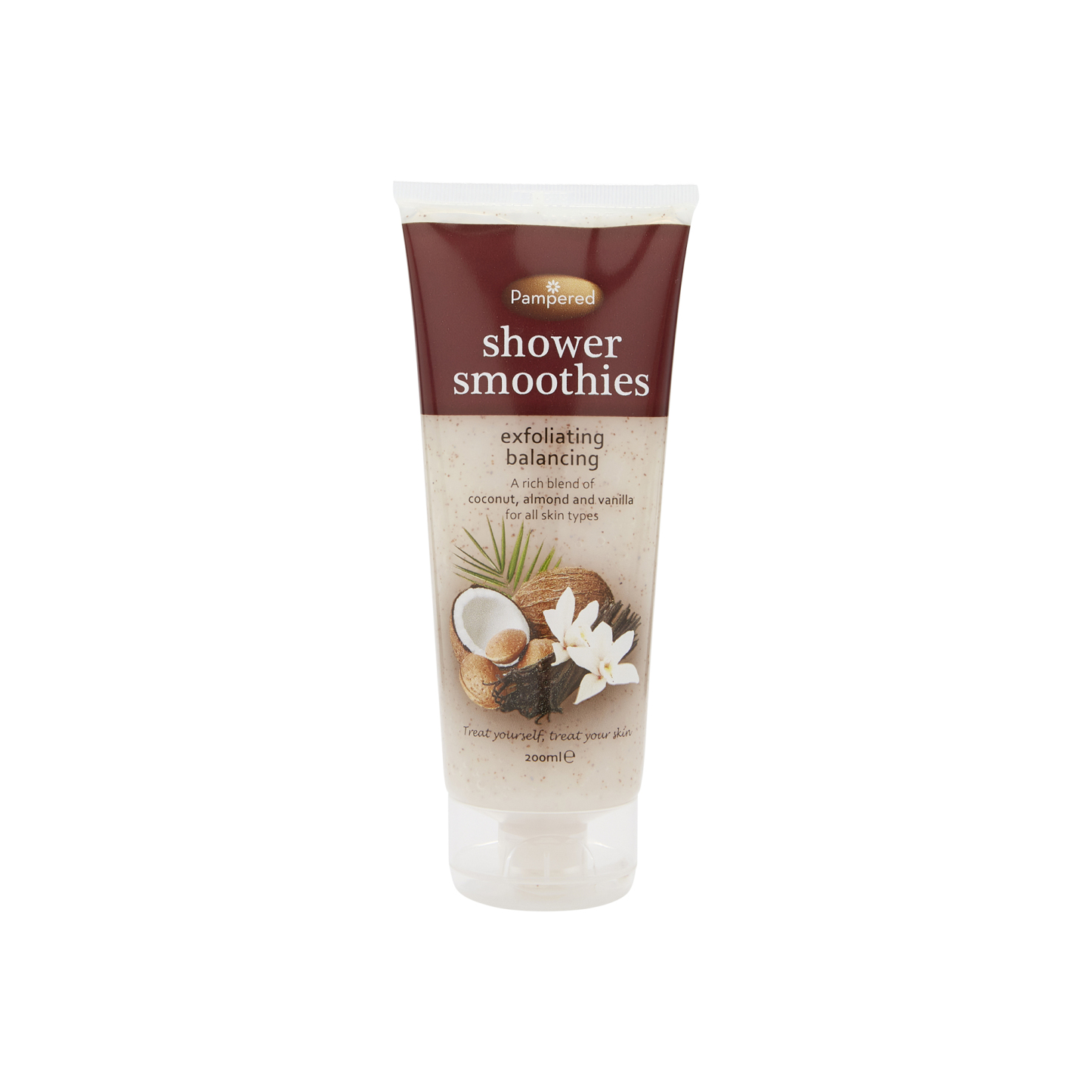 Pampered Shower Smoothies Exfoliating Balancing 200ml