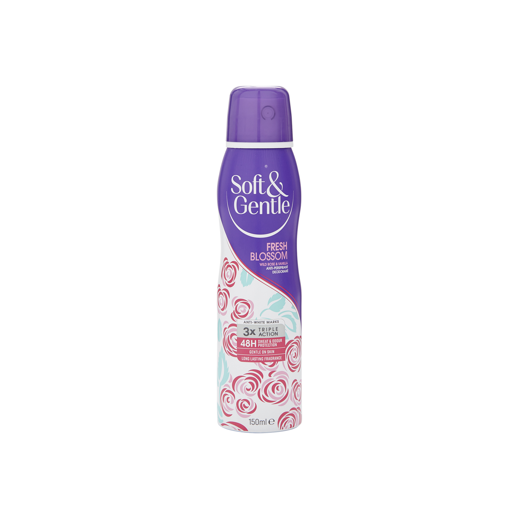 Soft & Gentle Anti-Perspirant Deodorant Fresh Blossom 150ml