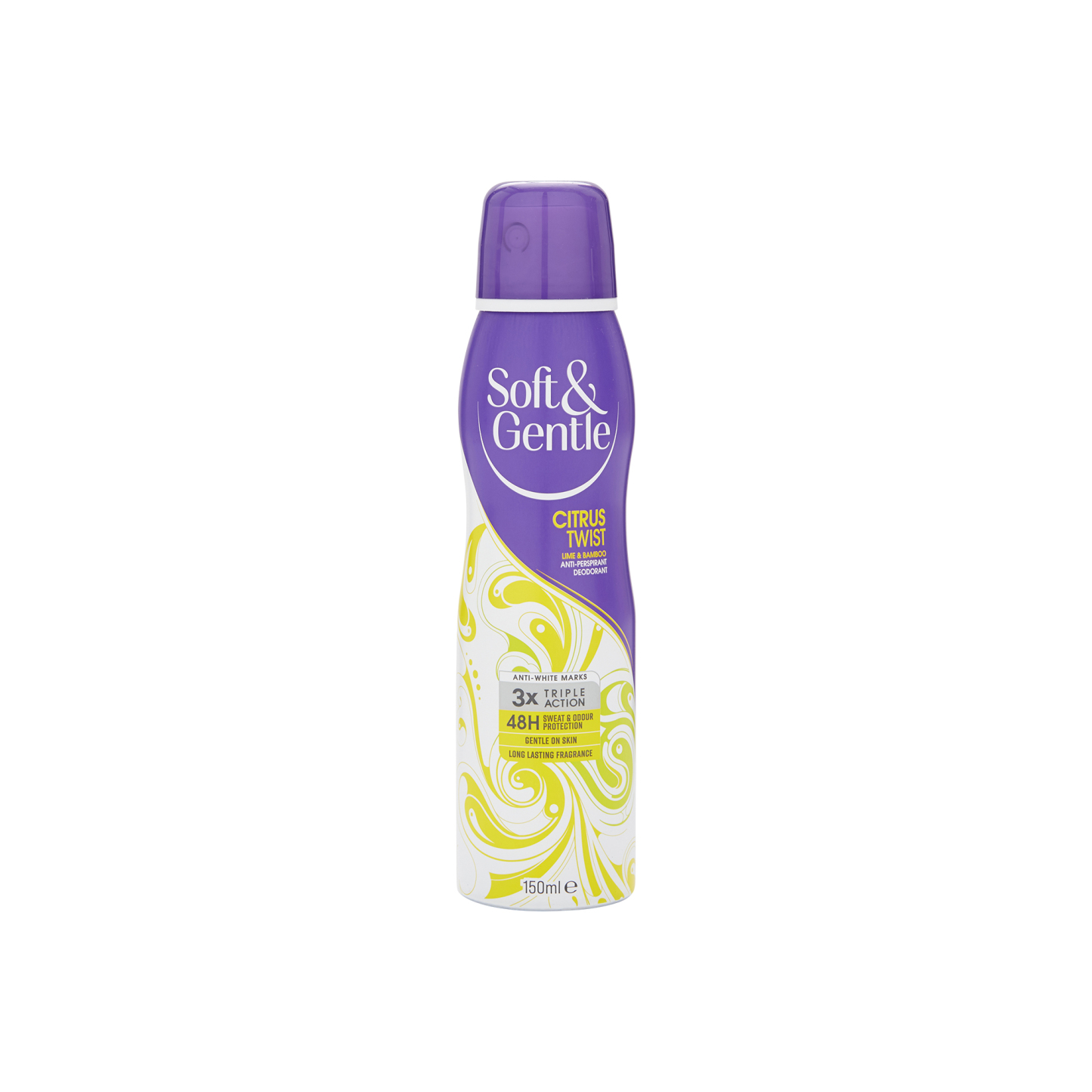 Soft & Gentle Anti-Perspirant Deodorant Citrus Twist 150ml