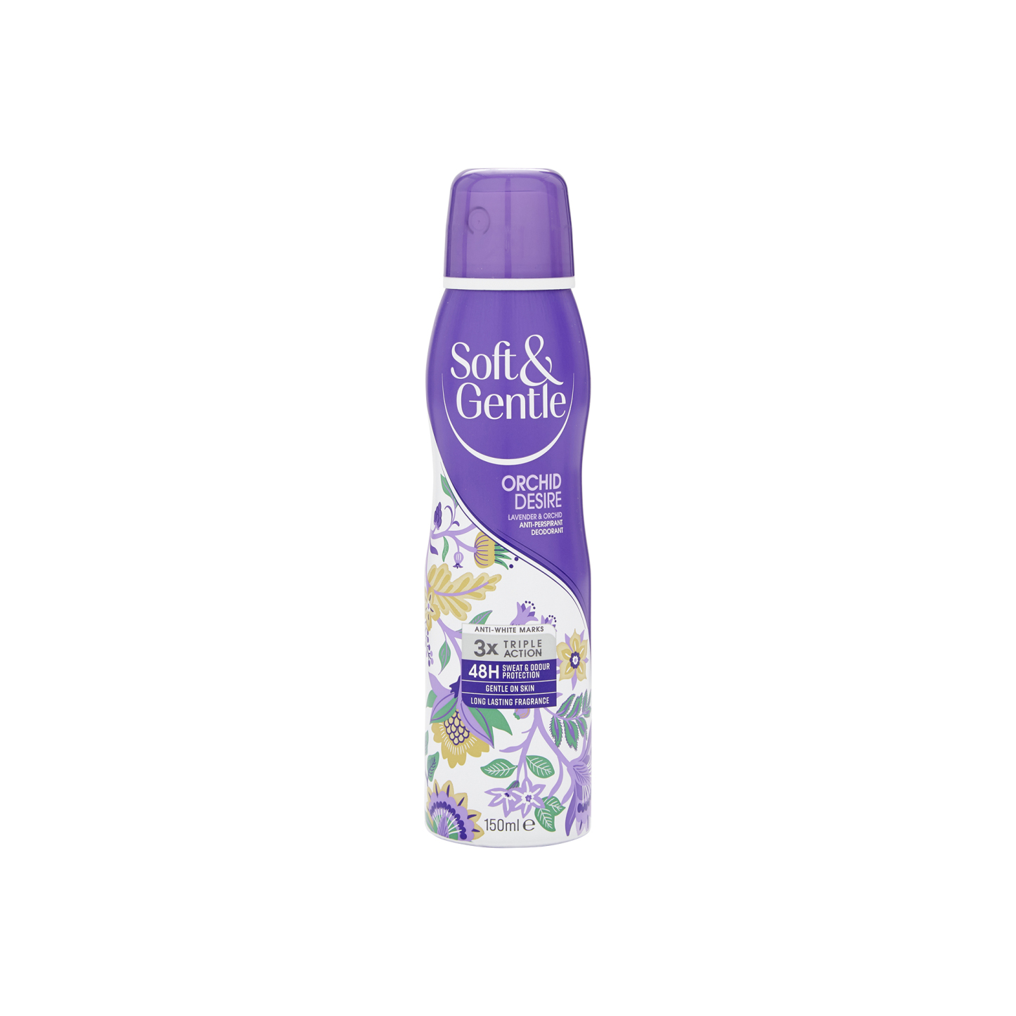 Soft & Gentle Anti-Perspirant Deodorant Orchid Desire 150ml