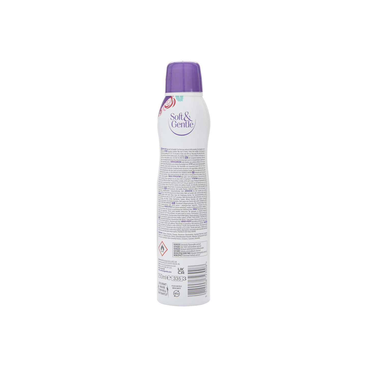 Soft & Gentle Anti-Perspirant Deodorant Fresh Blossom 250ml