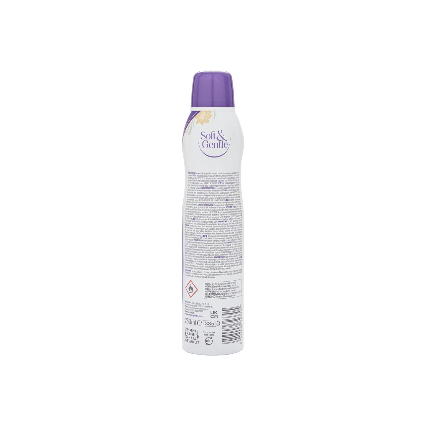 Soft & Gentle Anti-Perspirant Deodorant Magnolia Hug 250ml
