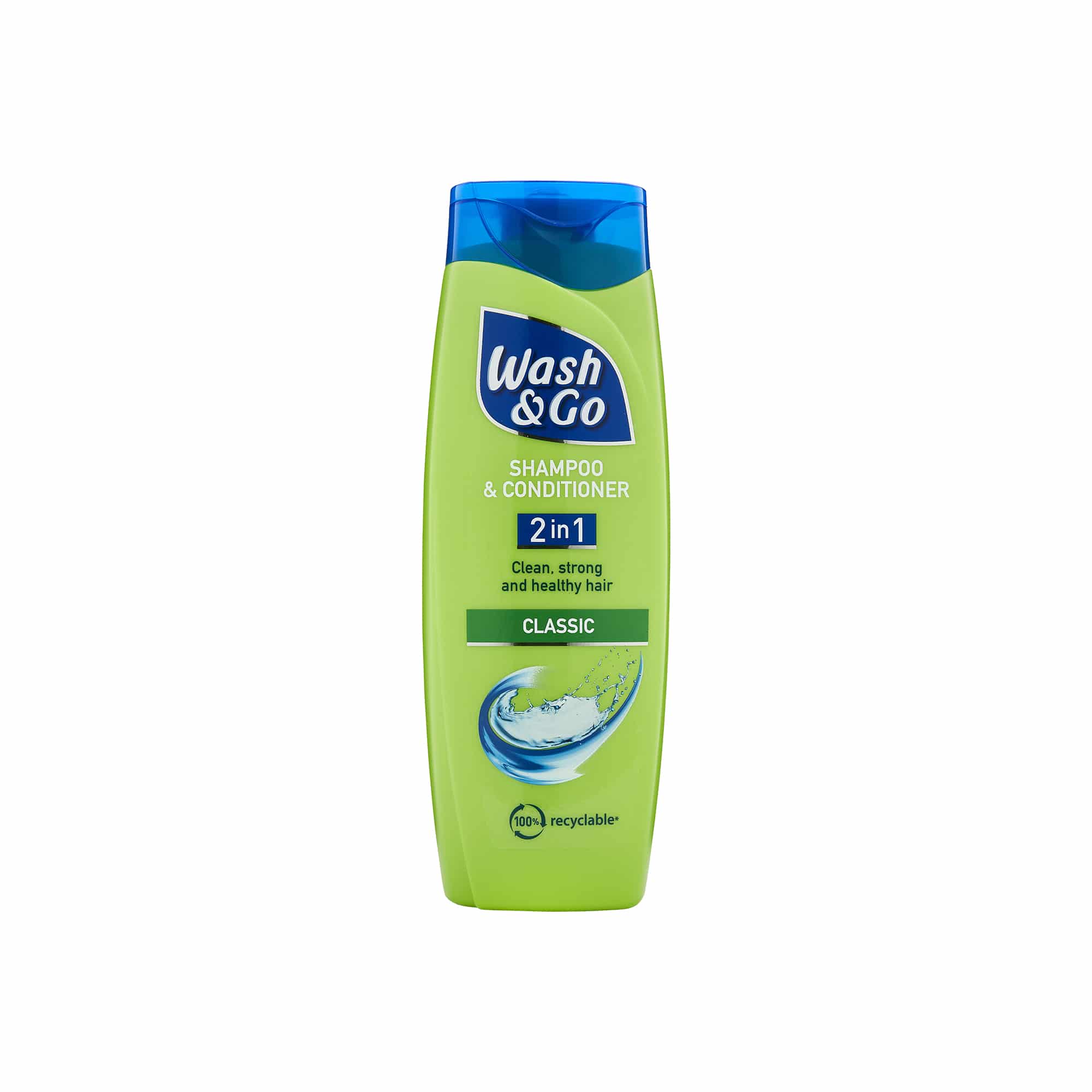 Wash & Go Classic 2 in 1 Shampoo & Conditioner 400ml