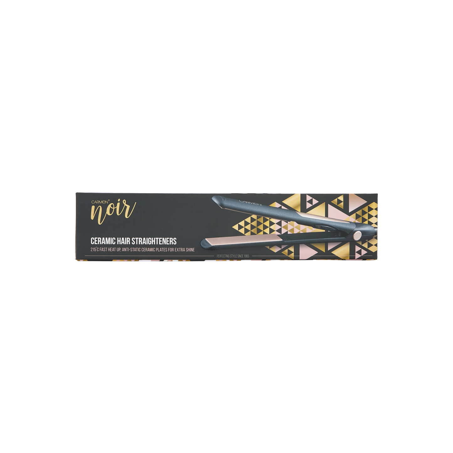 Carmen Noir Ceramic Hair Straighteners