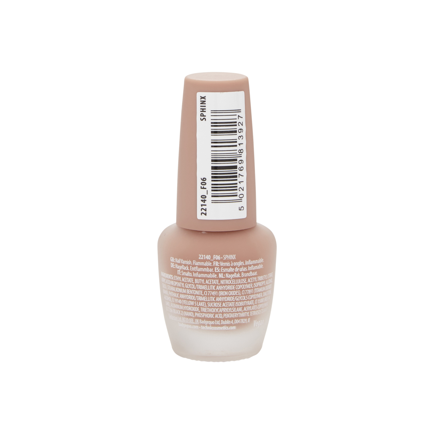 Technic Matte Nail Varnish Sphinx