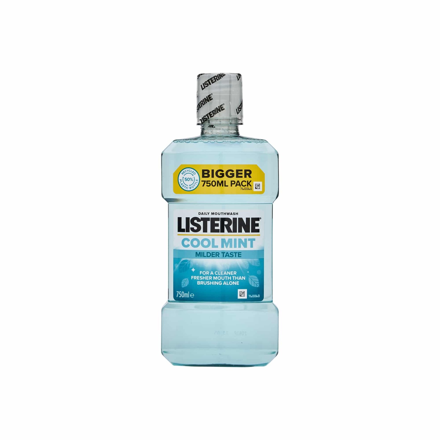 Listerine Essentials Cool Mint Milder Taste Mouthwash 750ml
