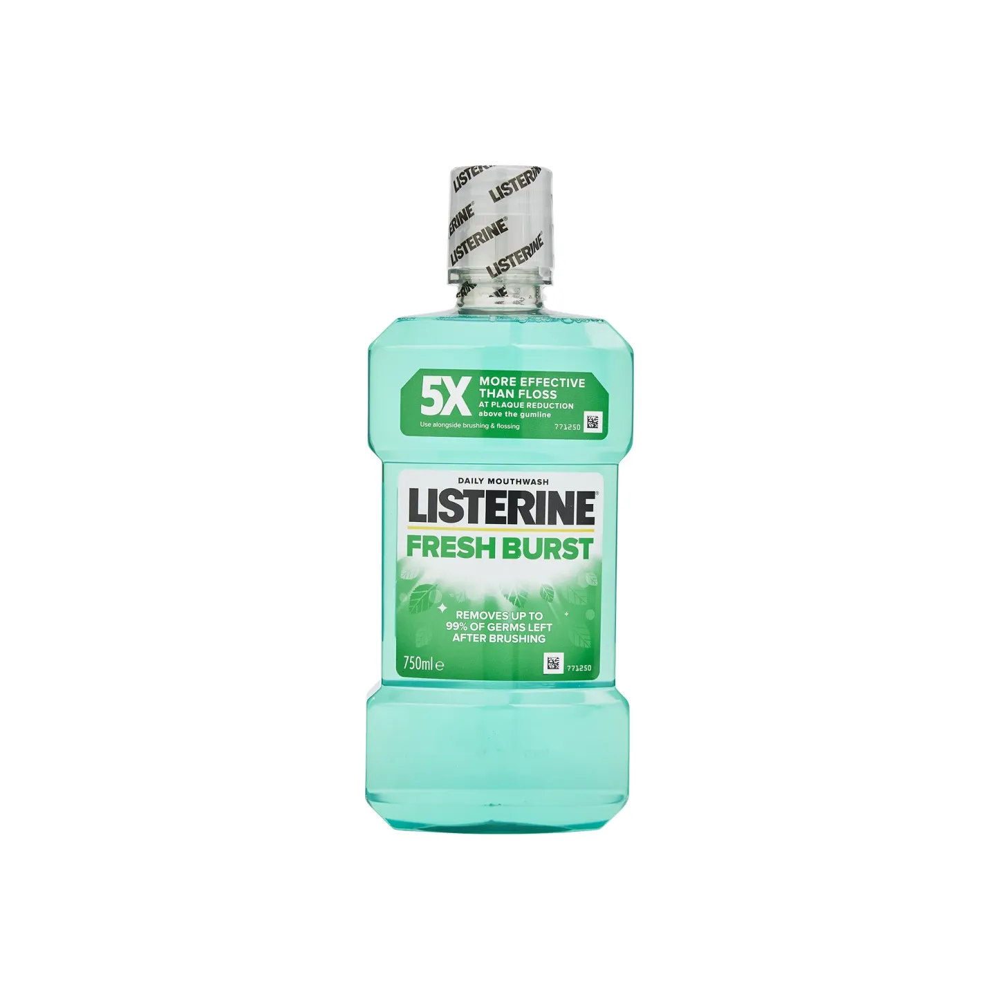 Listerine Essentials Fresh Burst Mouthwash 750ml