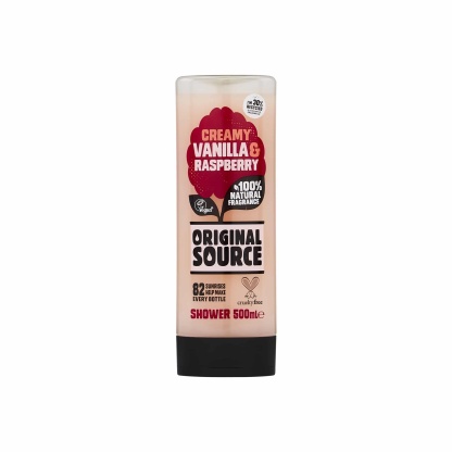 Original Source Shower Gel Vanilla & Raspberry 500ml