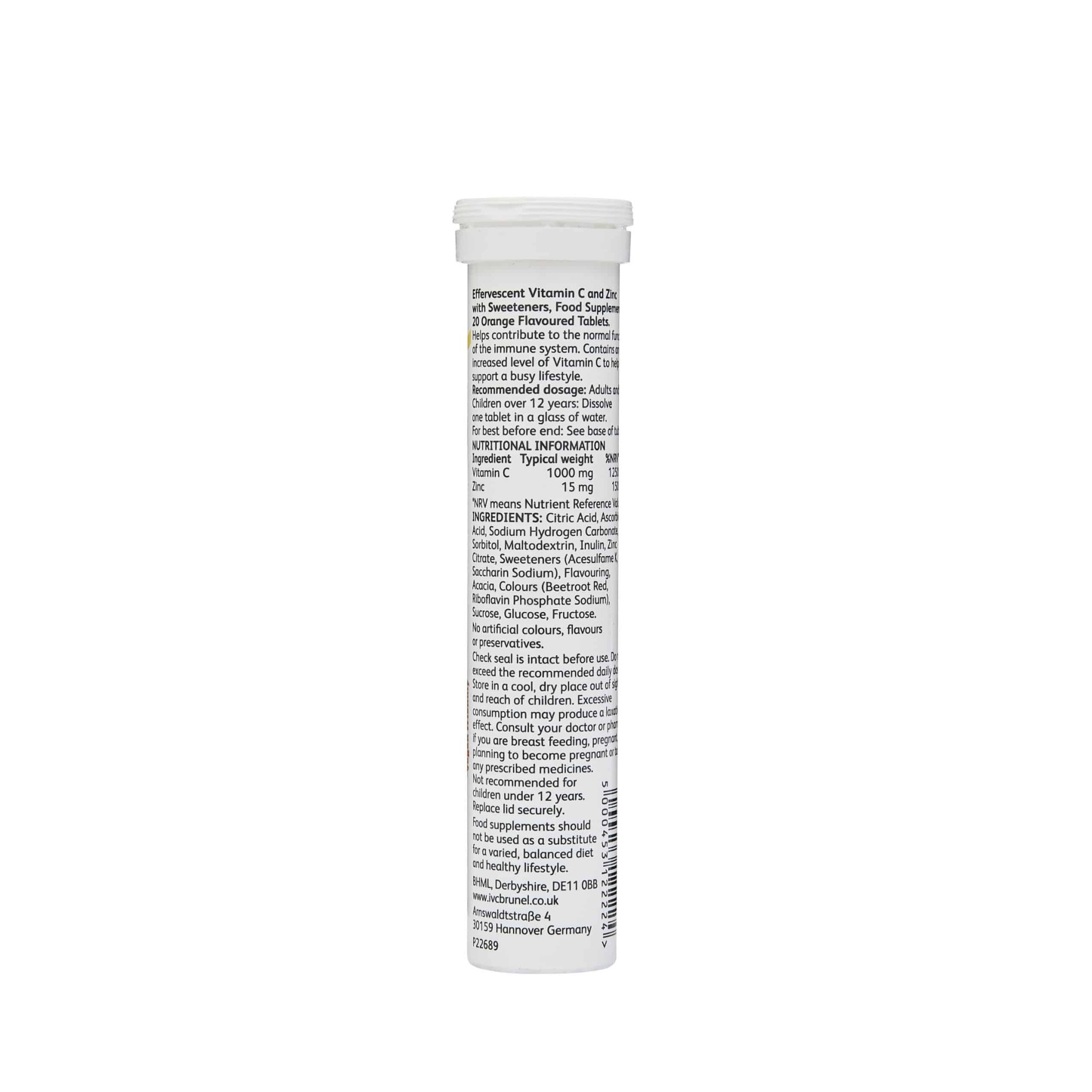 Vitamin Store Vitamin C and Zinc Tablets 20's