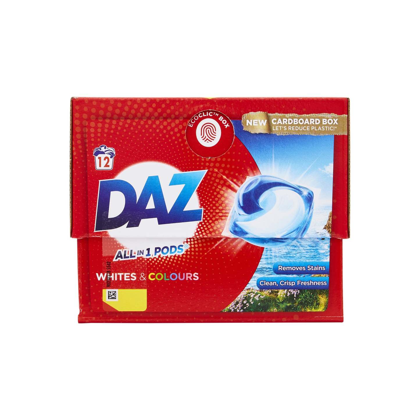 Daz All In 1 Pods Whites & Colours 12 Washes