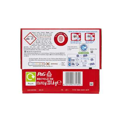Daz All In 1 Pods Whites & Colours 12 Washes