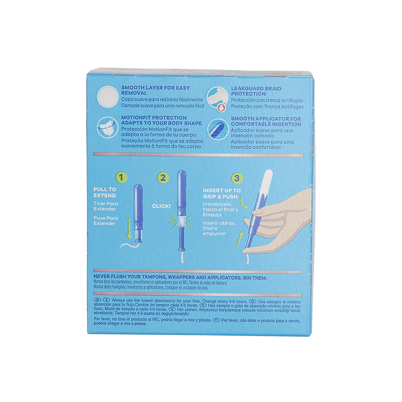 Tampax Pearl Compak Super Applicator Tampons 16