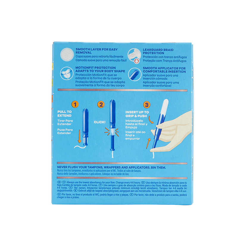 Tampax Pearl Compak Super Plus Tampons With Applicator x16