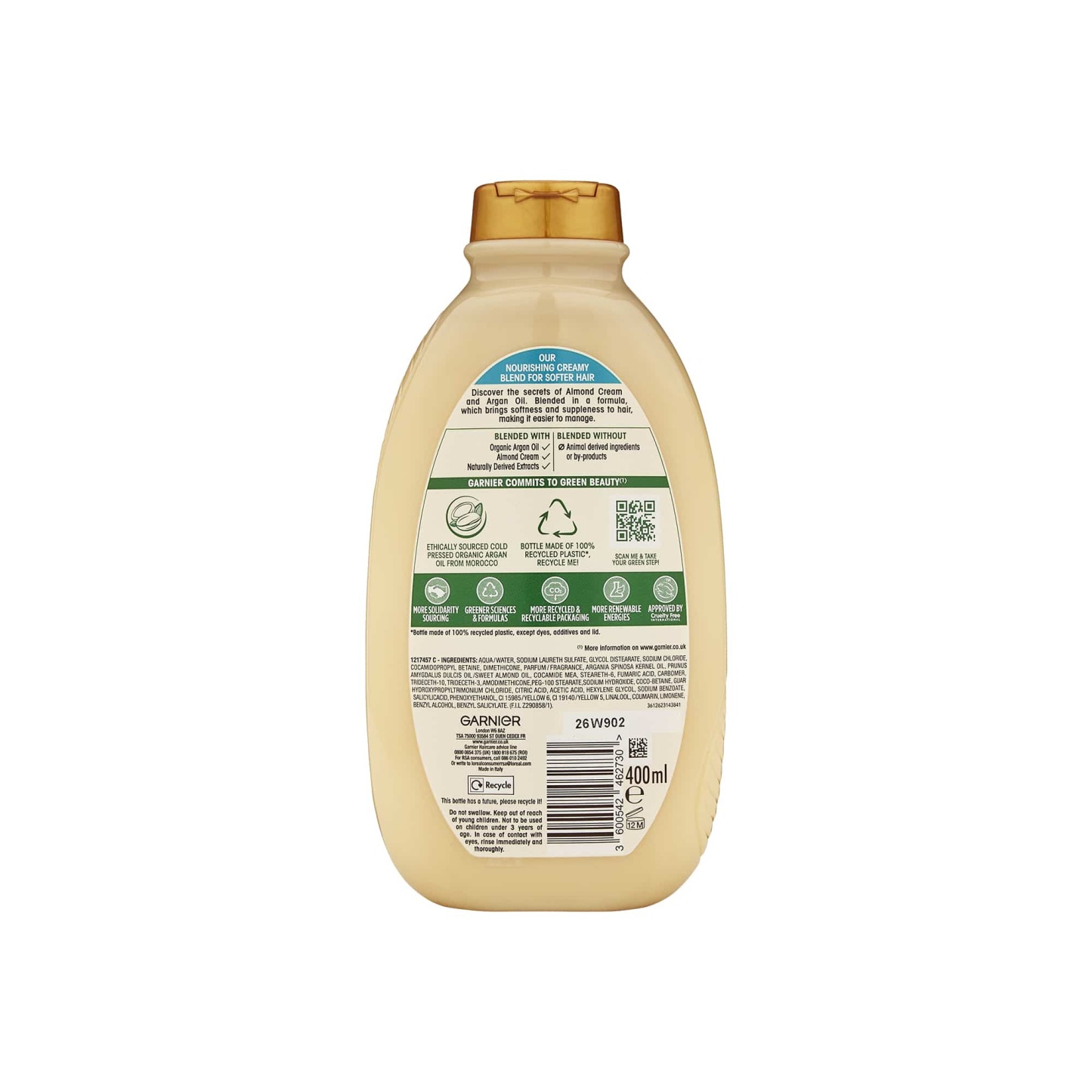 Garnier Ultimate Blends Argan Richness Nourishing Shampoo 400ml