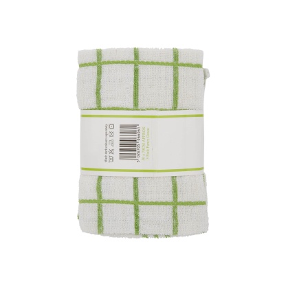 Tea Towel 3Pk Prestige Green