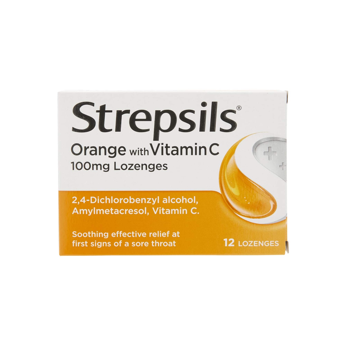 Strepsils Vitamin C Orange 12'S