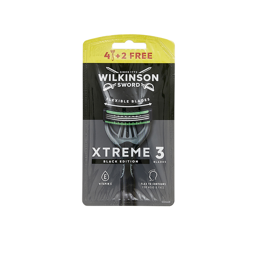 Wilkinson Sword Xtreme 3 Sensitive Razors Pack of 6
