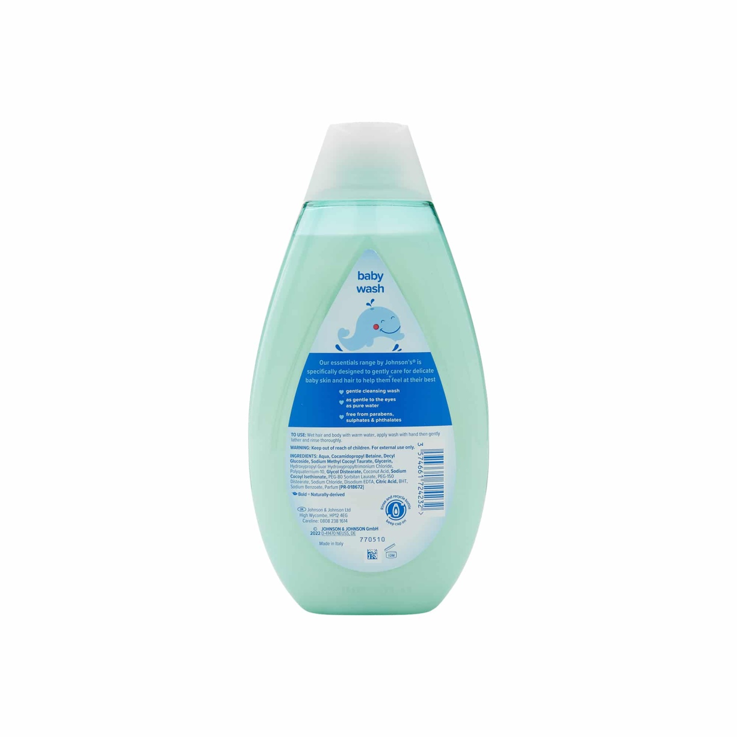 Essential's By Johnson's Baby Wash 500ml