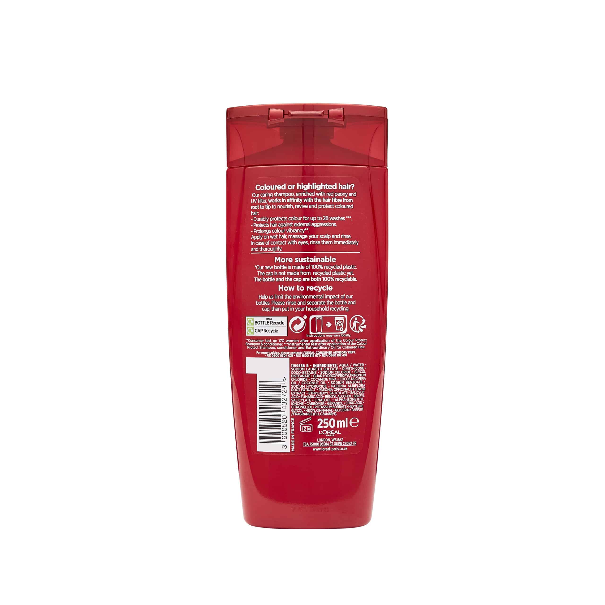 L'Oréal Elvive Colour Protecting Shampoo 250ml