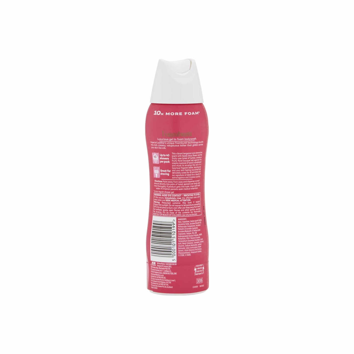 Imperial Leather Nourishing Foamburst Lychee & Lotus Flower 200ml