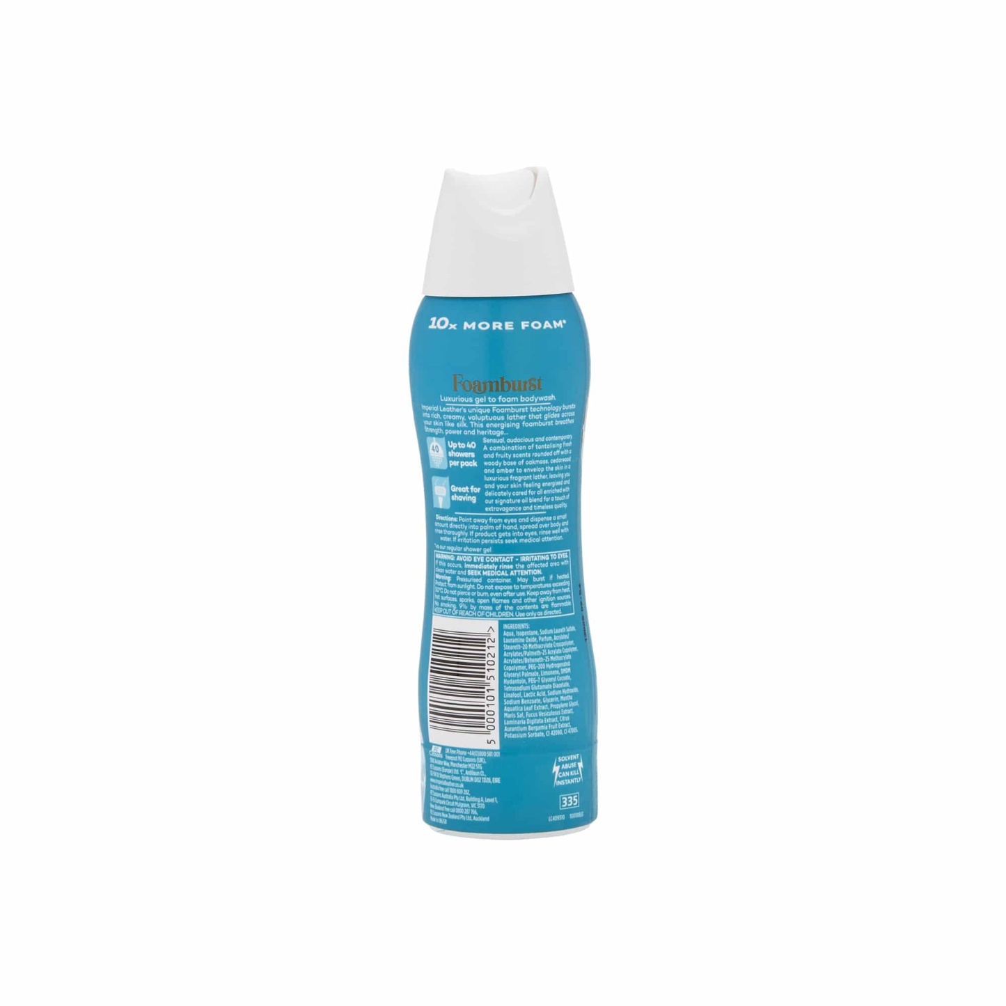Imperial Leather Energising Foamburst Bergamot & Sea Minerals