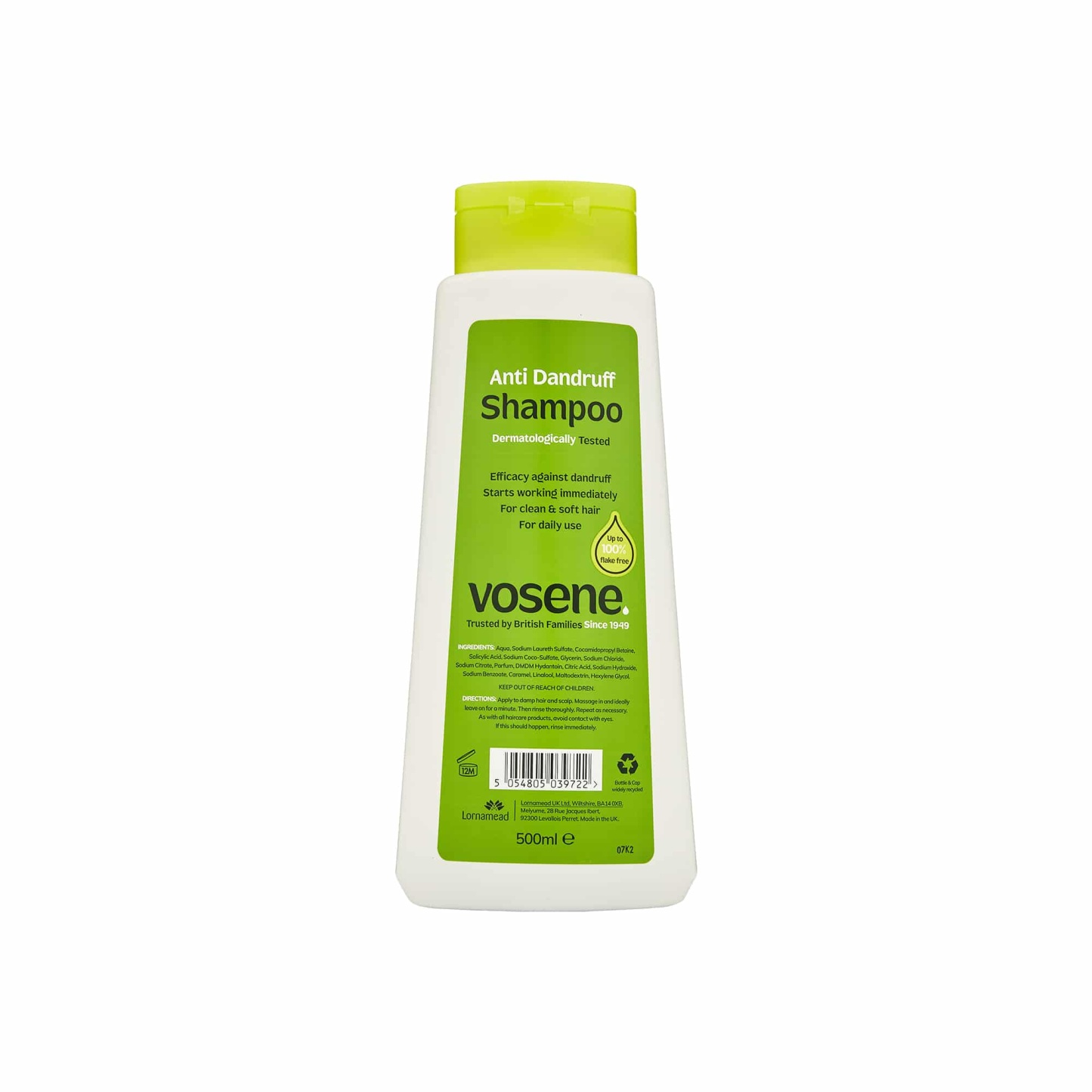 Vosene Anti Dandruff Shampoo 500ml