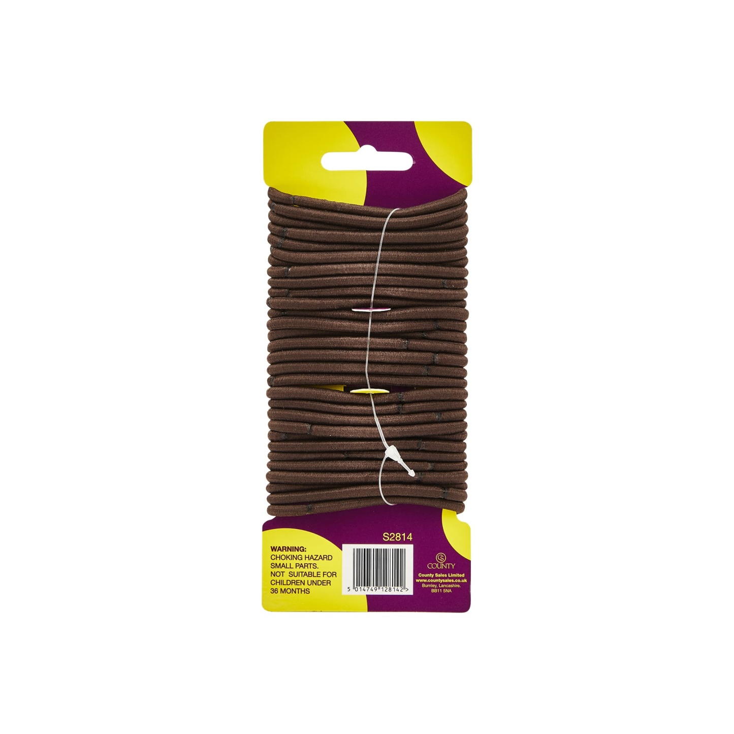 The Accessory Fused Elastics 30pk Brown