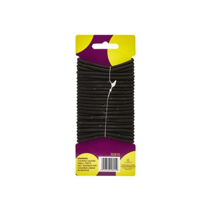 The Accessory Fused Elastics 27pk Black