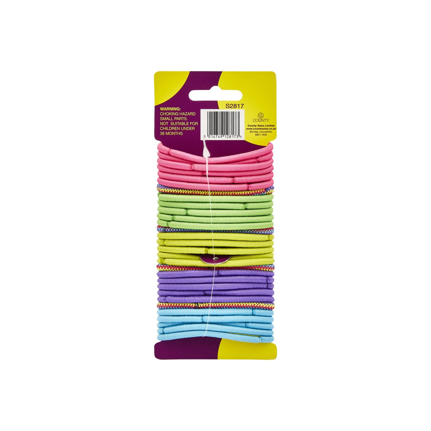 The Accessory Bright Fused Elastics 30pk