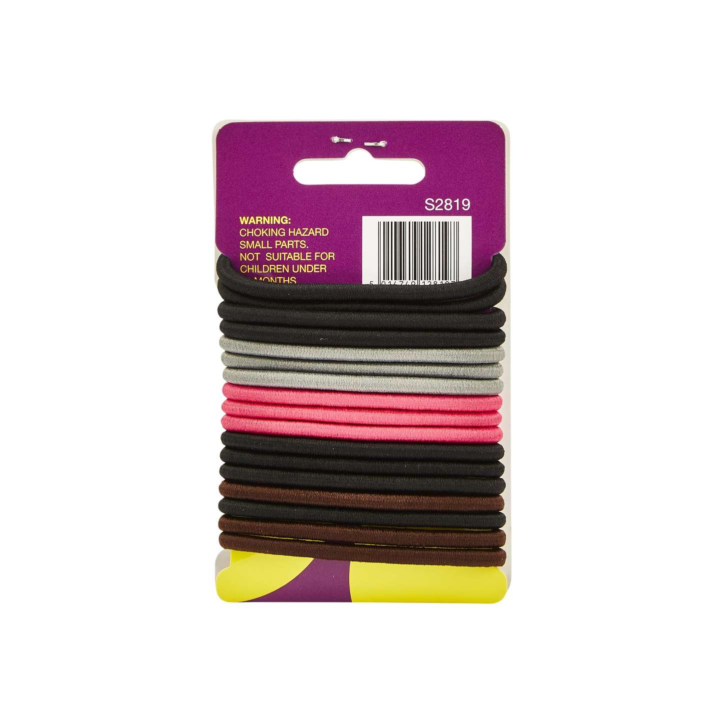 The Accessory Dark Fused Elastics 17pk