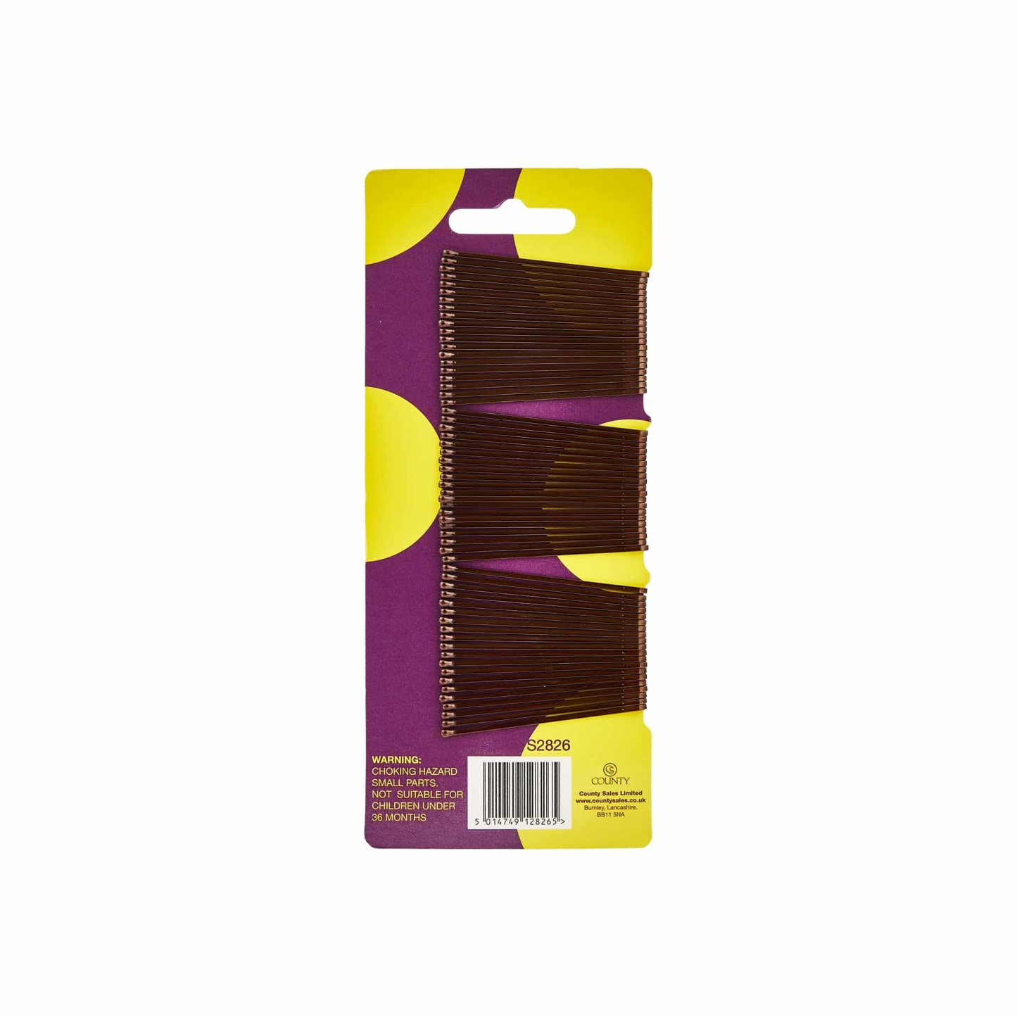 The Accessory Brown Hair Grips 60pk