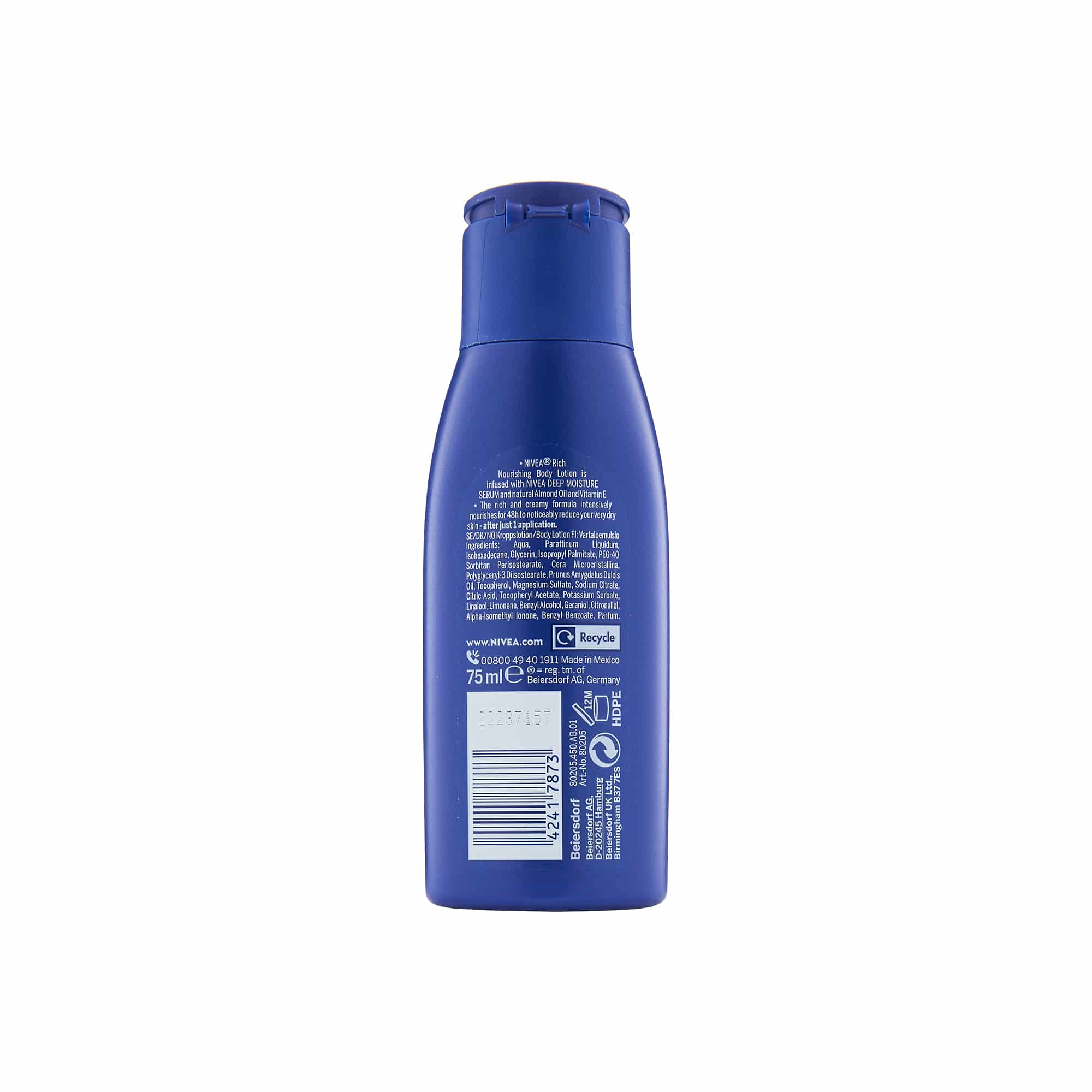 Nivea Deep Moisture Body Lotion 75ml